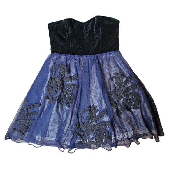 Anthropologie Floreat strapless dress. Size 10 Haul #1 - Picture 2 of 5